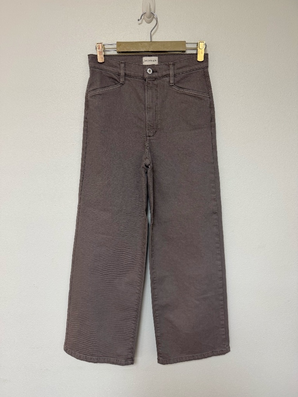 NWT THE MISCHA SUPER HIGH RISE WIDE LEG ANKLE